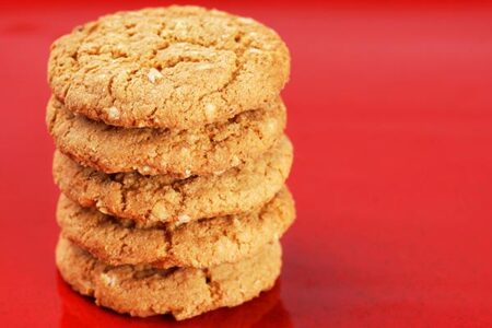 Peanut Butter Oatmeal Cookies Image